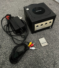 Nintendo GameCube - Black- fully Working all Leads no controller