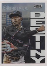 2022 Topps Stadium Club Chrome Dynasty and Destiny Jazz Chisholm #4B 0vf5