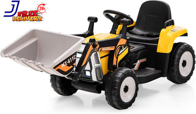 Ride on Excavator 12V Kids Bulldozer Ride on Car W/Remote Control Electric Con
