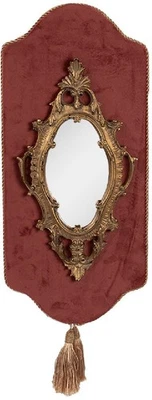 Clayre & Eef 62S293 Spiegel 20x3x44 cm Rosa Goldfarbig - Bild 1 von 3