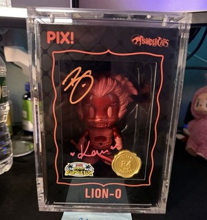 Thrilljoy Pix! Thundercats Lion O SDCC Boardwalk Bash LE500 LE24 Ultra Chase