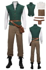 Lofeery Prince Cosplay Flynns Riders Costume Adult Mens Halloween Outfits