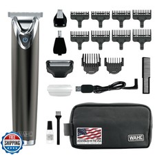 WAHL USA Stainless Steel Lithium Ion 2.0 Slate Beard Trimmer for