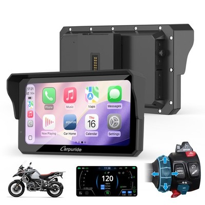 Carpuride W602BSPro Designed for BMW Moto Compatible Wonder Wheel Dashboard Info