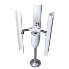 Turbina Eolica Asse Verticale Fai Da Te Generatore Magnetico Trifase