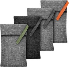 Soap Saver Pouch 4 Pack Mesh Bar Soap Bags Exfoliating Shower Scrubber Bath Trav