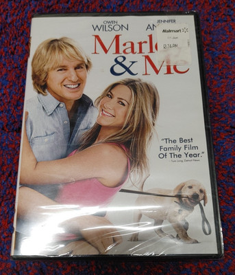 Marley & Me (DVD 2015, 20th Century Fox) Owen Wilson, Jennifer Aniston - Sealed