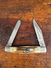 Case XX 5275SP SSP Moose Knife Genuine Stag Handles 1980 75th Anniversary