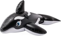 Intex 58561NP - Aufblasbares Reittier Orca, Vinyl, Mehrfarbig, 193X119 Cm