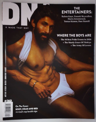 DNA magazine #312 2026 The Entertainers: Arvind + Ruben Kaye, Franek Skywalker
