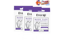 3x Eylure Body Tape Pre-cut Invisible Fashion Clothing Dress Tape 81 Strips