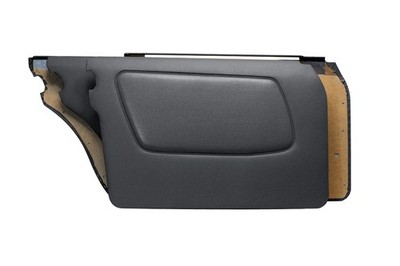 Black Door Panel Pair for W123 Sedan 200 300D 1976 1985   Omega
