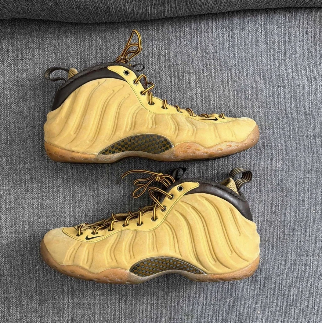 Nike Air Foamposite One Premium Wheat | eBay