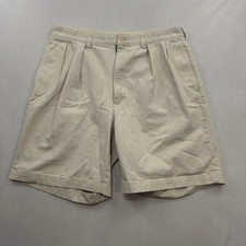 Polo Ralph Lauren Shorts Tyler Short Pleated Chino Khaki Tan Mens 34