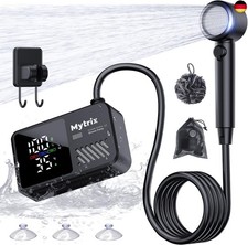 Mytrix Tragbare Campingdusche, Leistungsstark...
