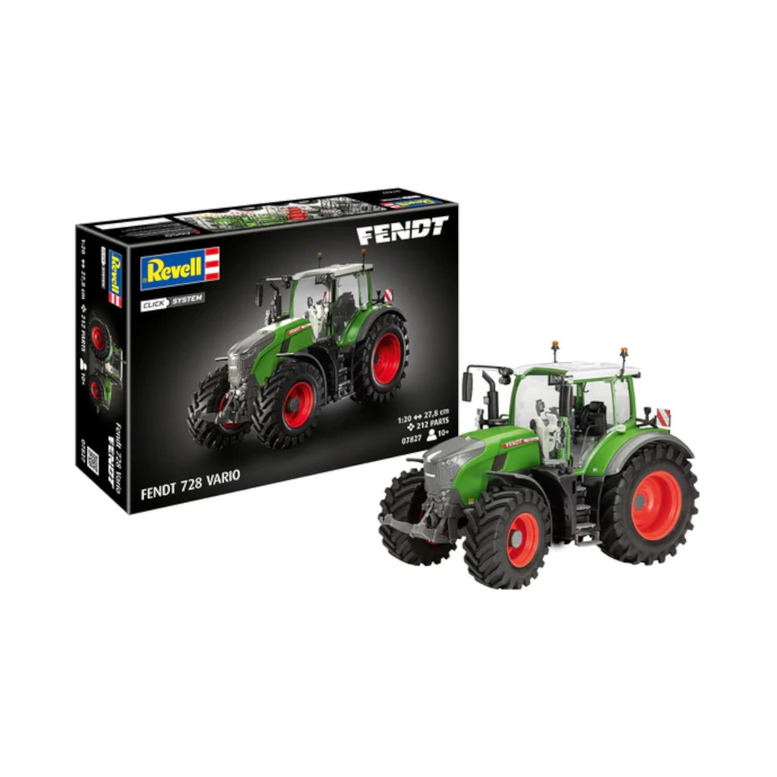 Revell Fendt 728 Vario Tractor Click System Model Kit 07827