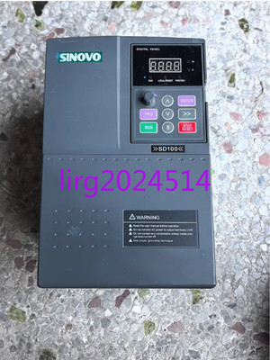 1pc used SINOVO SD100-4T-5.5G/7.5P C 5.5KW/7.5KW