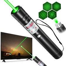 [Professional] Rechargeable Green Line Light Flashlight Long Distance Range f...
