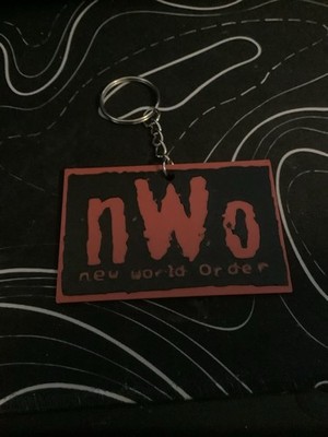 3d New World Order Wolfpack Keychain