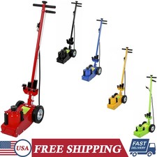 35 Ton Air Hydraulic Floor Jack 77000 Lbs Low Profile Truck Jack 46 Long Handle