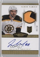 2013-14 Panini Dominion Rookie Gold 41/50 Jamie Tardif #137 Patch Auto 0f2