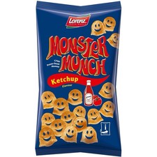 3 x Lorenz Monster Munch Ketchup 100g (Pack of 3)