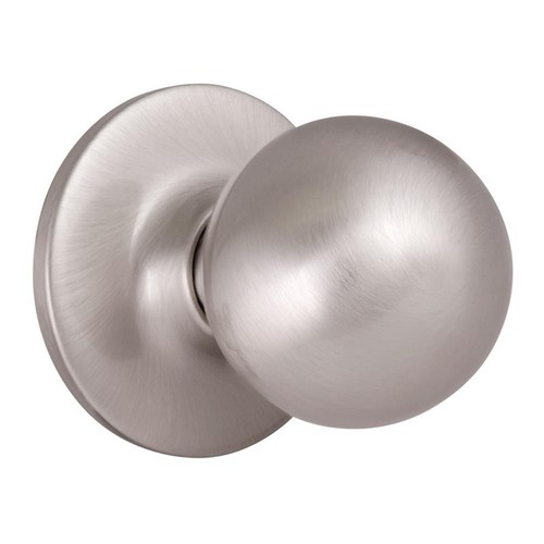 Design House Ball Satin Nickel Closet Brass Doorknob - Picture 2 of 6