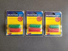 LOT 1200 BILLE POUR PISTOLET A BILLE 600 ROUGE 600 VERT NEUF