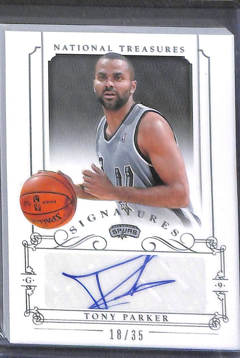 その他 TONY PARKER auto 2013-14 Panini National Treasures Signatures Auto #SI-TP Tony