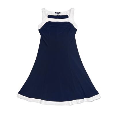 Chaps by Ralph Lauren Navy White Fit & Flare Dress Size S | eBay Chaps by Ralph Lauren Navy White Fit & Flare Dress Size S | eBay