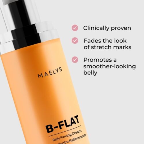 Maelys B-Flat Firming Belly Cream Cellulite Reduction 3.38oz New