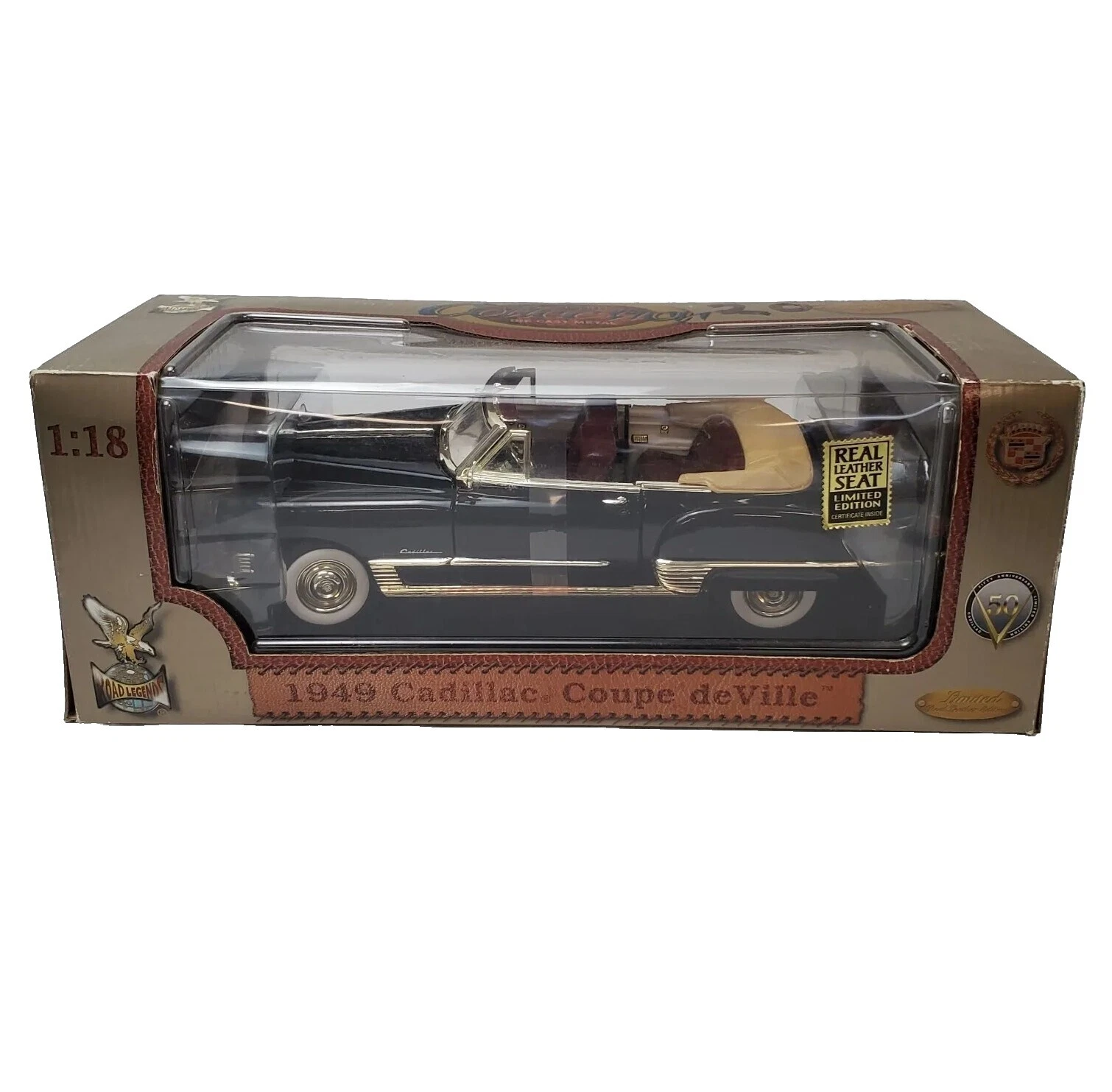 1:18 Diecast Yat Ming Cadillac e Veículos de brinquedo