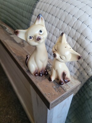 Vintage Choice Import Seal Point Siamese Salt & Pepper