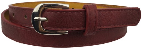 Schmale Damen Gürtel echt Leder und Polyurethan bis 105 cm Breite 1,8 cm 2850f - Bild 11 von 25