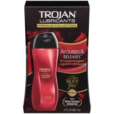 Trojan Arouses & Releases Personal Lubricant, 3 oz(GREAT PRICE)