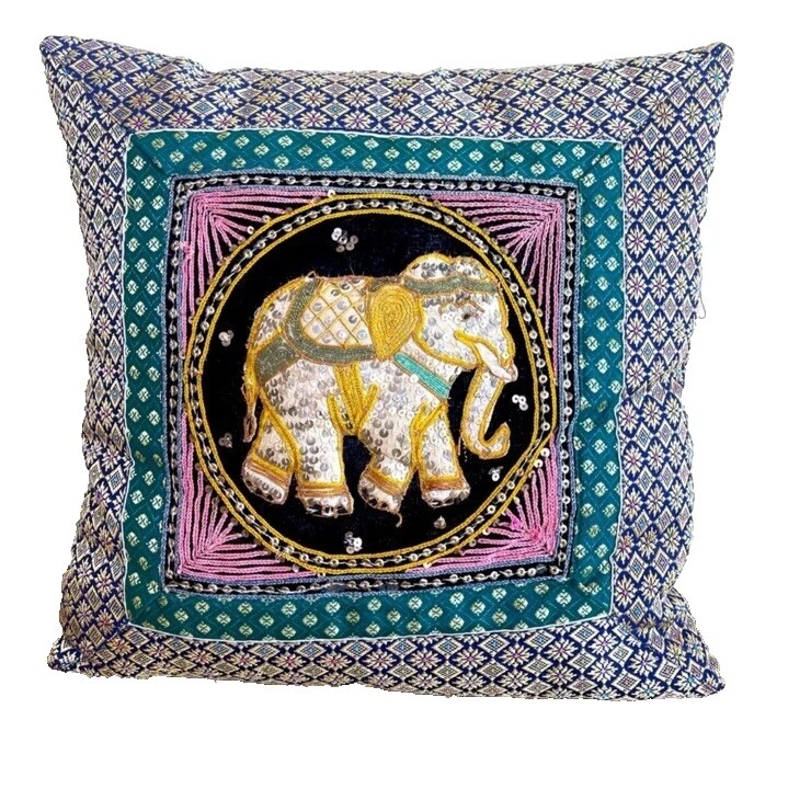 Almohadas de Decoración para el hogar cuadrado Handmade Damasco