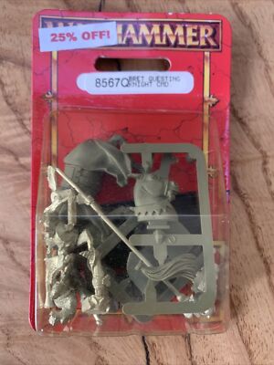 Bretonnia Questing Knight Metal Sixth Edition OOP