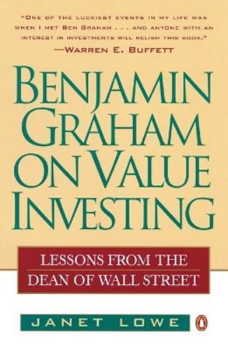 Janet Lowe Benjamin Graham On Value Investing (Tascabile)