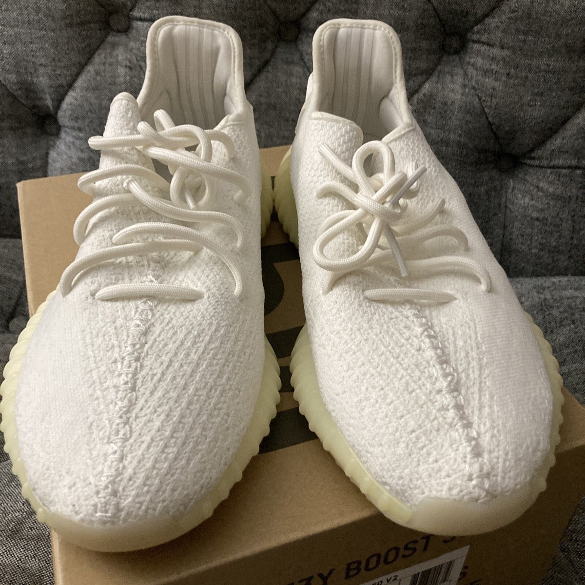 Size 11 - adidas Yeezy Boost 350 V2 Low Cream White / Triple White