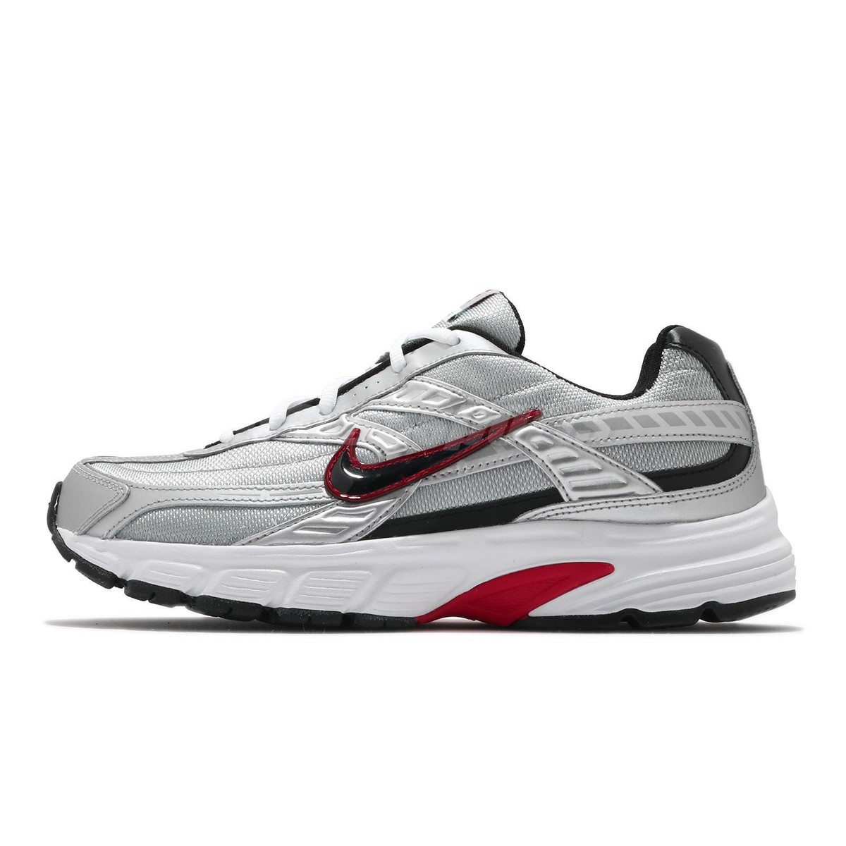 Nike Initiator Silver Black White Red Men Vintage Running