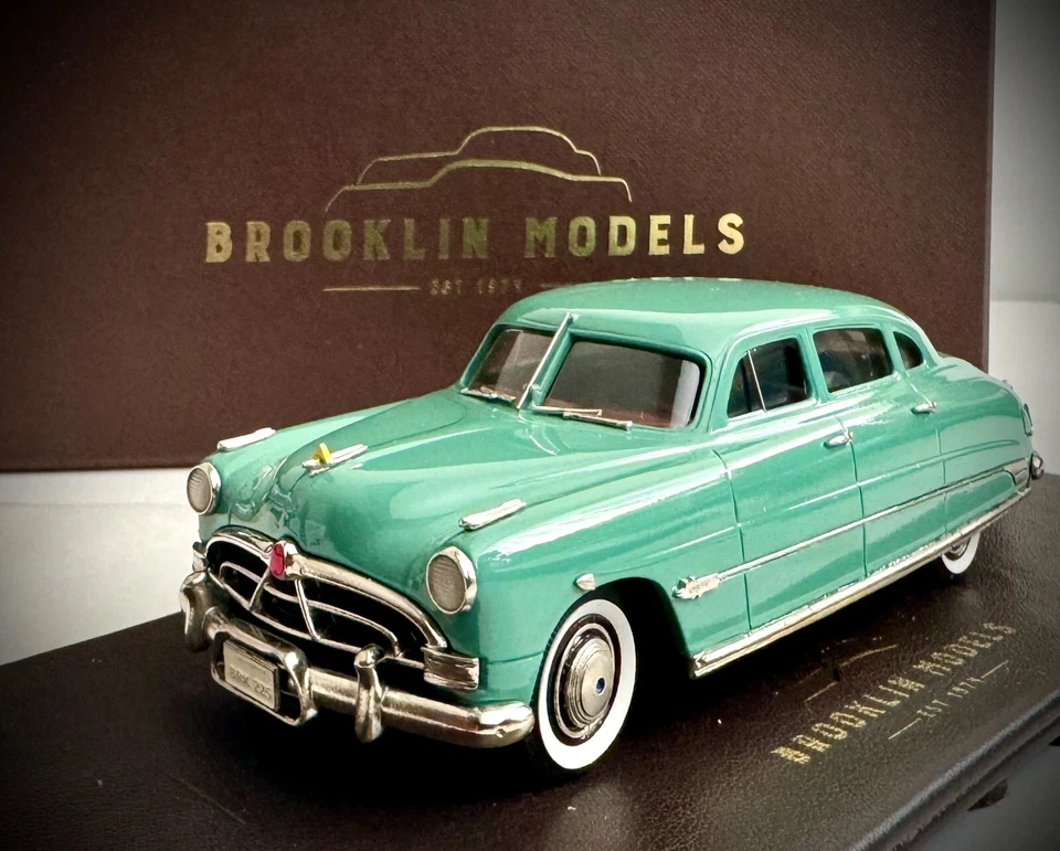 Brooklin BRK 225x - 1951 Hudson Hornet 4DR Sedan (Gulf Green) - Made in England - Изображение 3 из 4