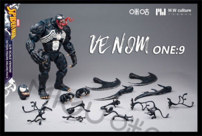 12'' Marvels Migu Culture 1/9 Scale Venom Action Figure Model Toy Marvel Licensed