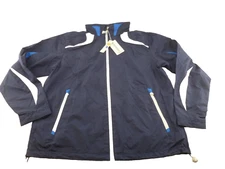 NEW North End Men's Impact Active Life Color Block Jacket- Blue, Medium (88644)