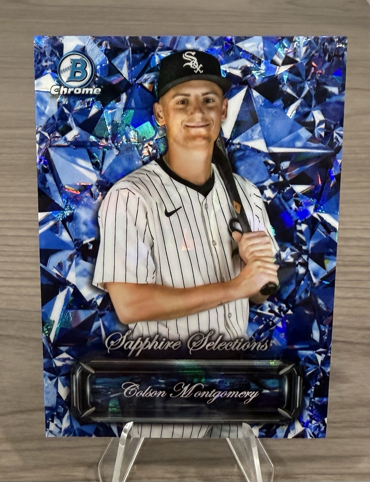 2024 Bowman Chrome Sapphire Colson Montgomery Sapphire Selections White Sox
