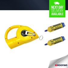 CHALK LINE - 30M - PLUS X2 BLUE CHALK REFILLS