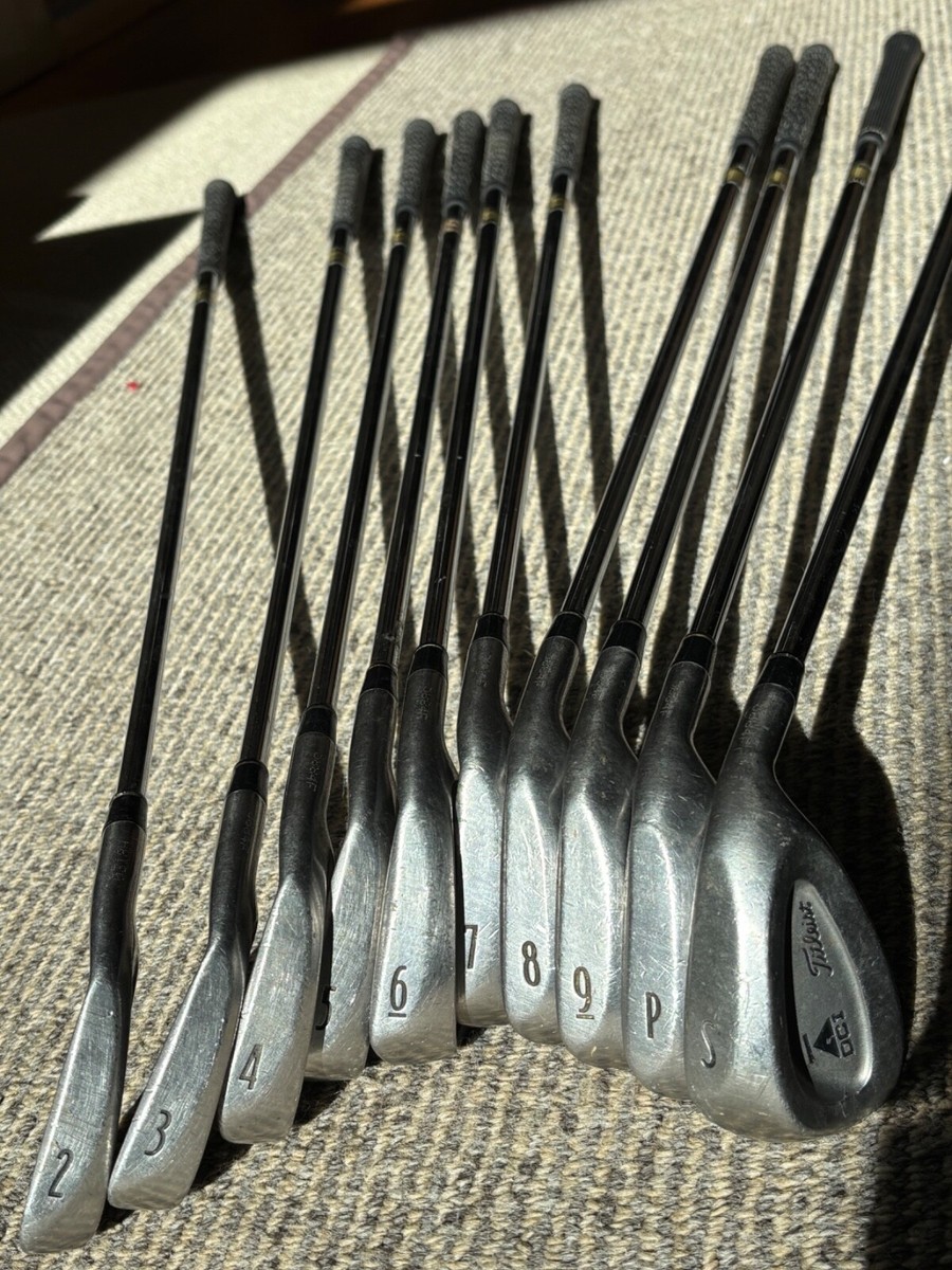 Titleist DCI TOUR BLADE 10本 FCM6.5 Titleist DCI Black-RARE! Full Set: 2 thru SW; Rt-Hand; Reg Rifle