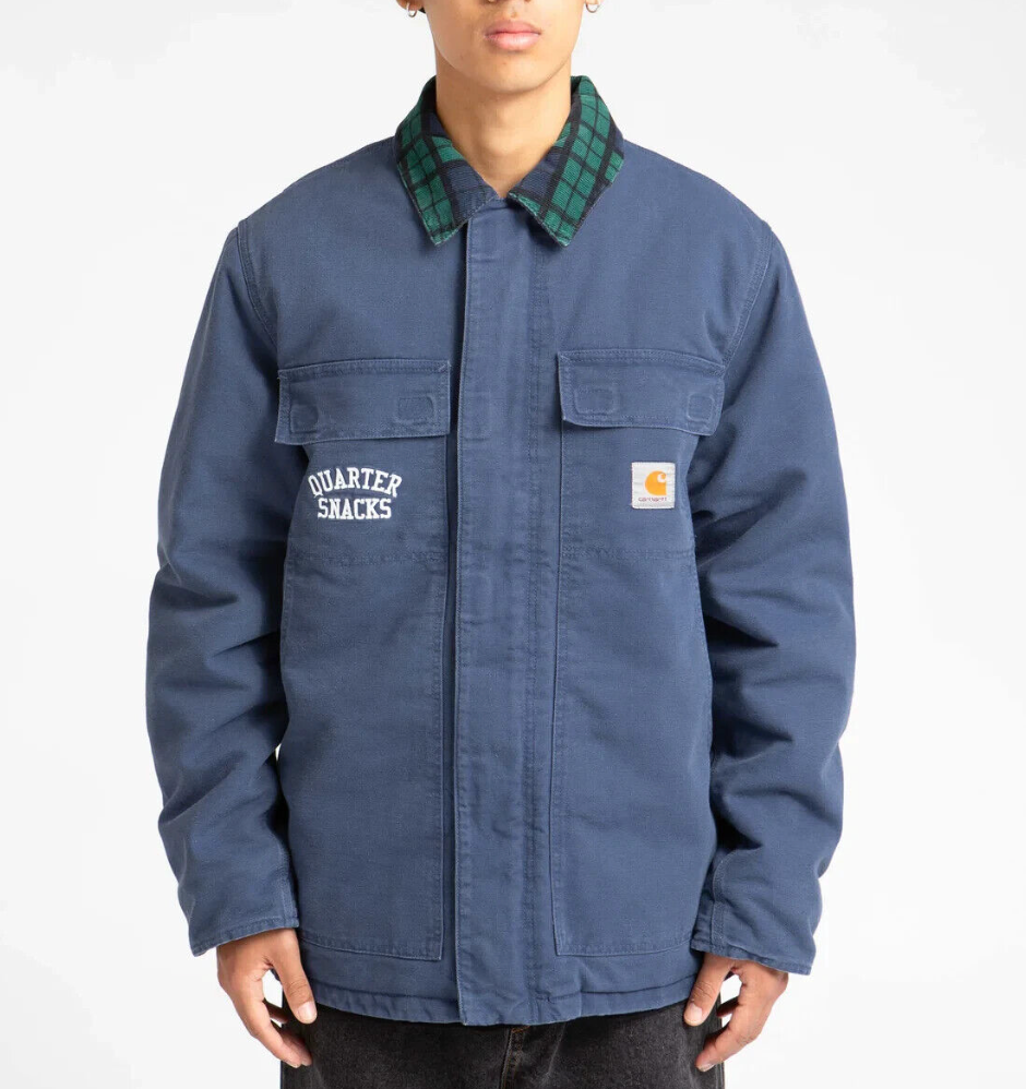 ALTRA Cappotto artico Carhartt WIP X Quartersnacks OG I030277 BLU XL