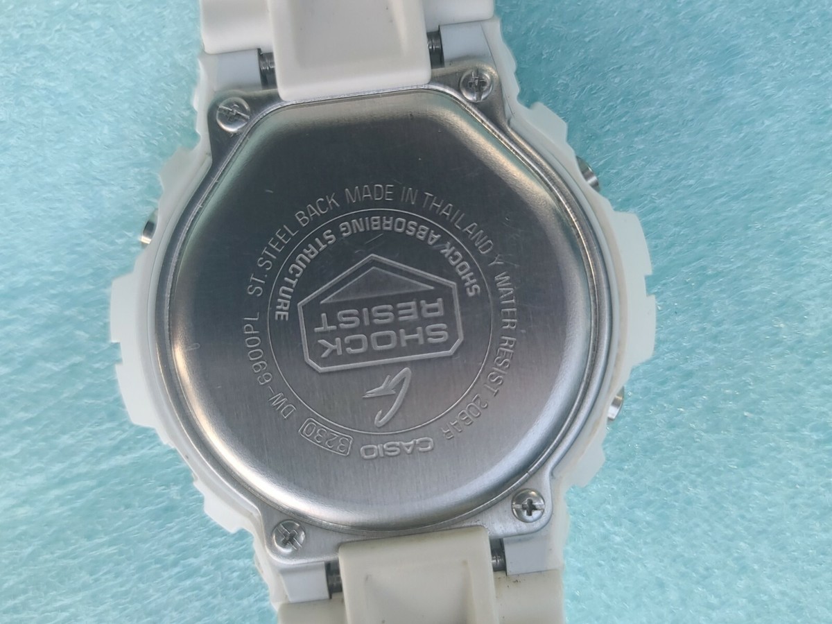 Casio G-Shock DW-6900 PL RARE White. Limited Edition