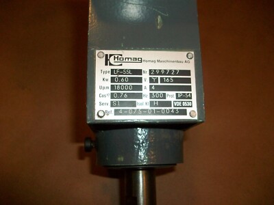 Moteur De Broche Homag LF-55-C - 18000 Tr/min, 300Hz, 165V, 0.3kW, Occasion