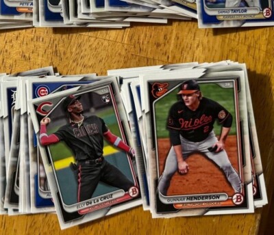 2024 Bowman Baseball Base#1-100: You Pick w/ Complete Set Choice *New 12/30/24